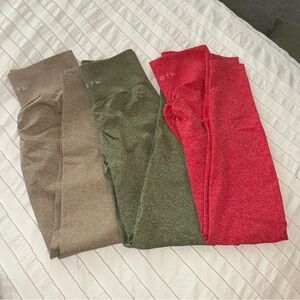 NVGTN Scrunch Leggings - 3 Pairs